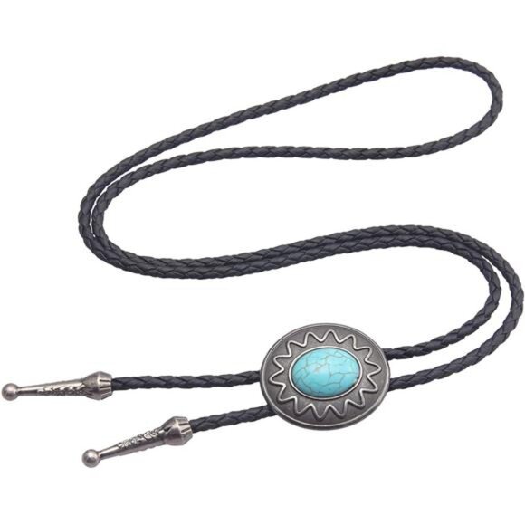 Native American Bolo Tie 021 - Picture 4 of 7